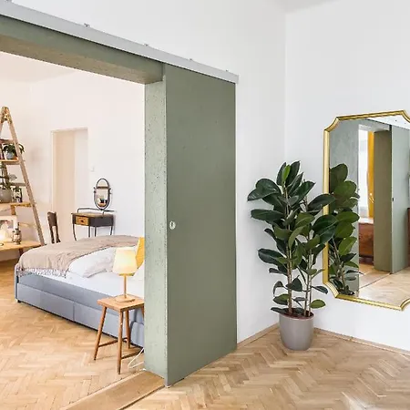 Turnkey I Vintage Terrace Lägenhet Prag